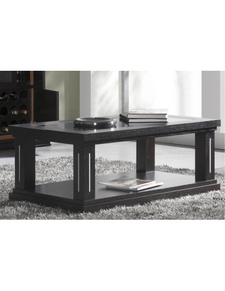 Mesa de centro Zafiro con cristal | Linea Safira