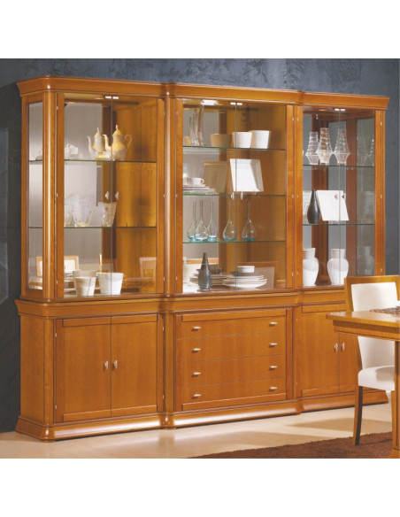 Cristaleira Lux 6 puertas | Linea Lux