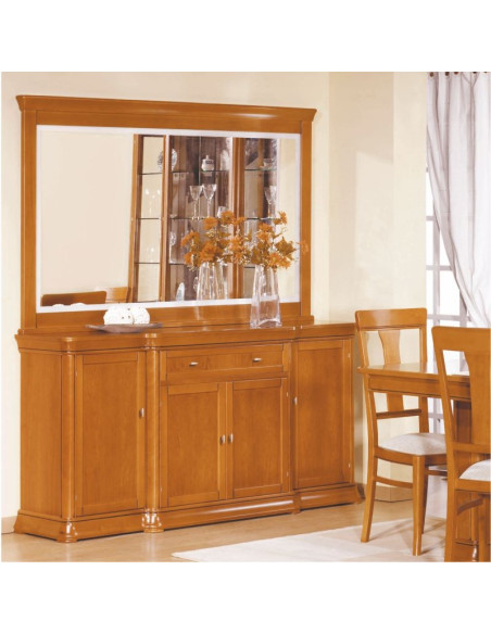 Enfilade Lux 4P avec miroir | Ligne Lux