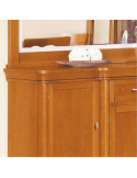 Sideboard Lux 4P with mirror