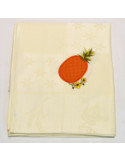 Kitchen cloth embroidered fruit
