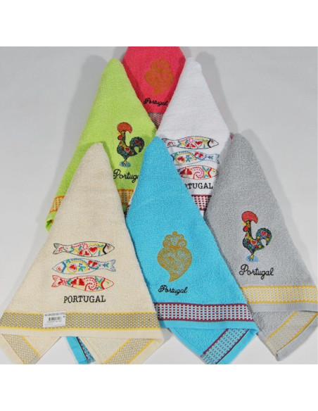Lavettes broderie Portugal | Cuisine