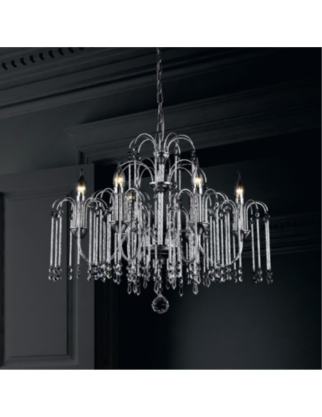 Lámpara de techo Lucas P0354-06B | Lámparas suspendidas de techo