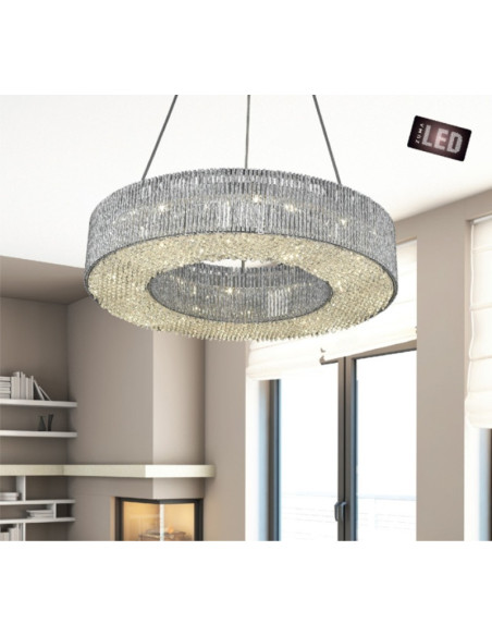 Lámpara de techo Carlo P0207-08L | Lámparas suspendidas de techo