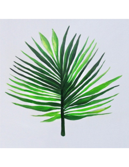 Painted canvas Explosion 092 | Plants
