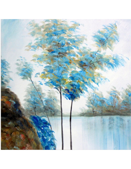 Painted canvas Explosion 007 | Landscapes