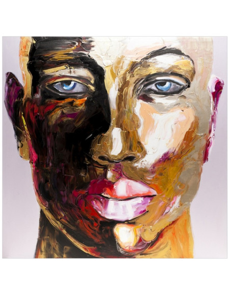 Painted canvas IR 006 | Figures