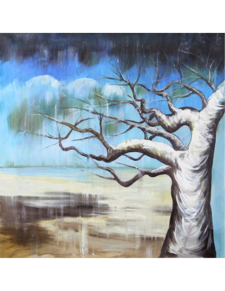 Painted canvas Explosion 025 | Plants