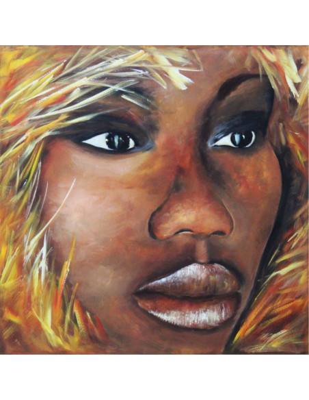 Painted canvas IR 017 | Figures