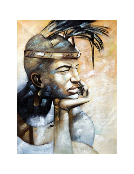 Painted canvas IAR 003 | Africans