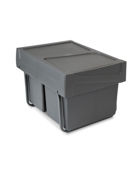 Baldes de 2 depósitos (15 litros) manual | Acessórios de cozinha